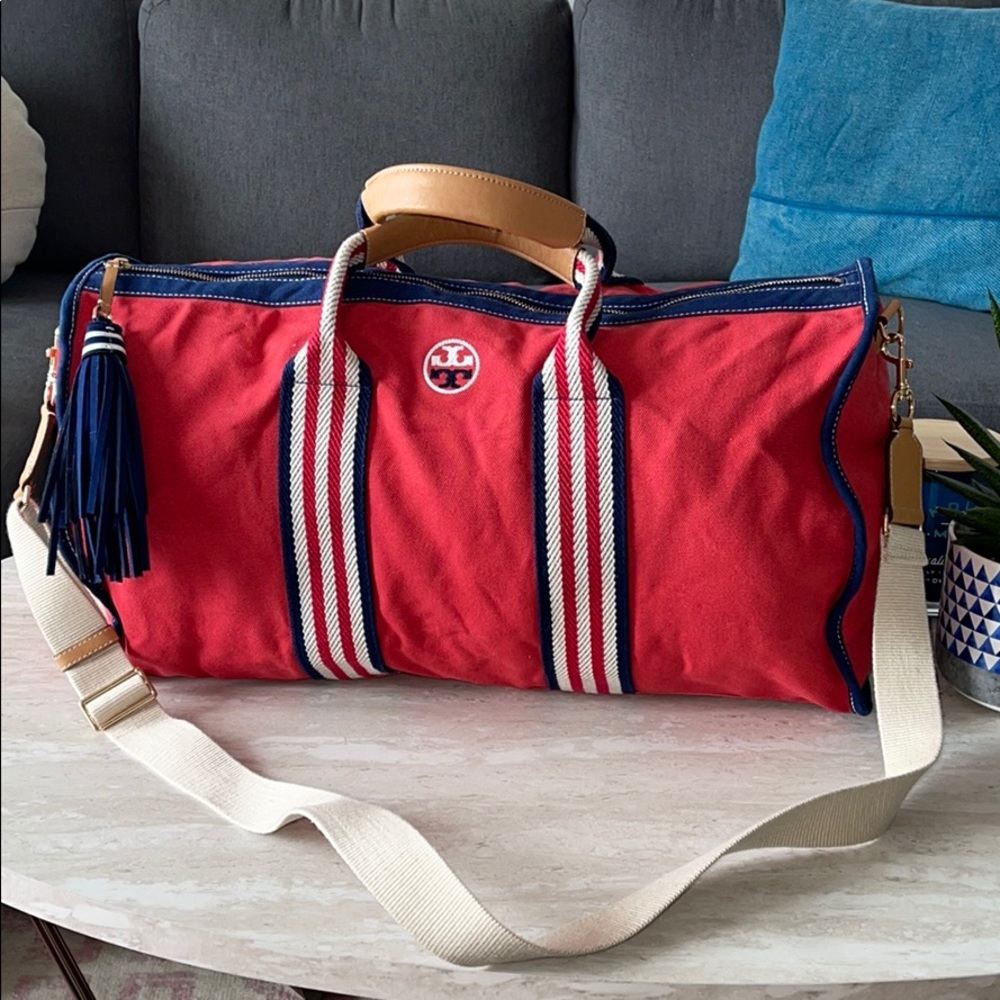 Tory Burch Embroidered-T Weekender